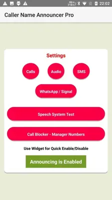Caller Name Announcer android App screenshot 0